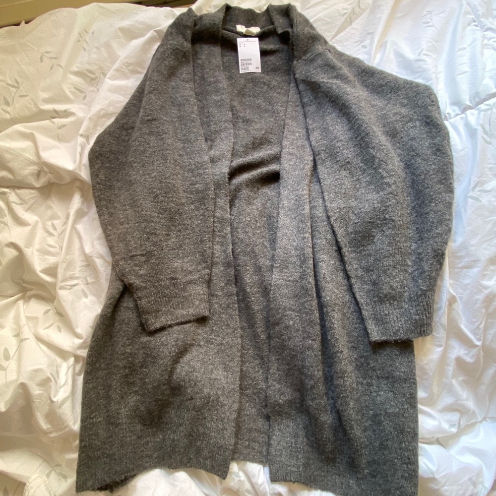 H&M Gray Cardigan